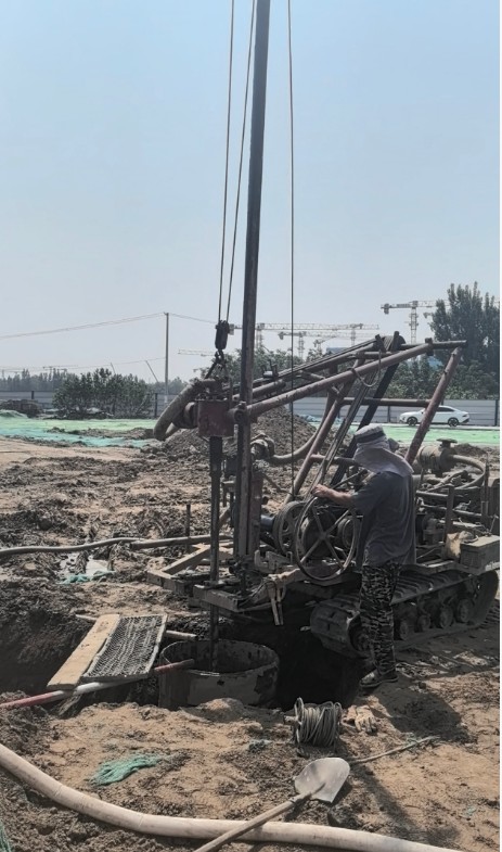 新乡长垣县工地打井